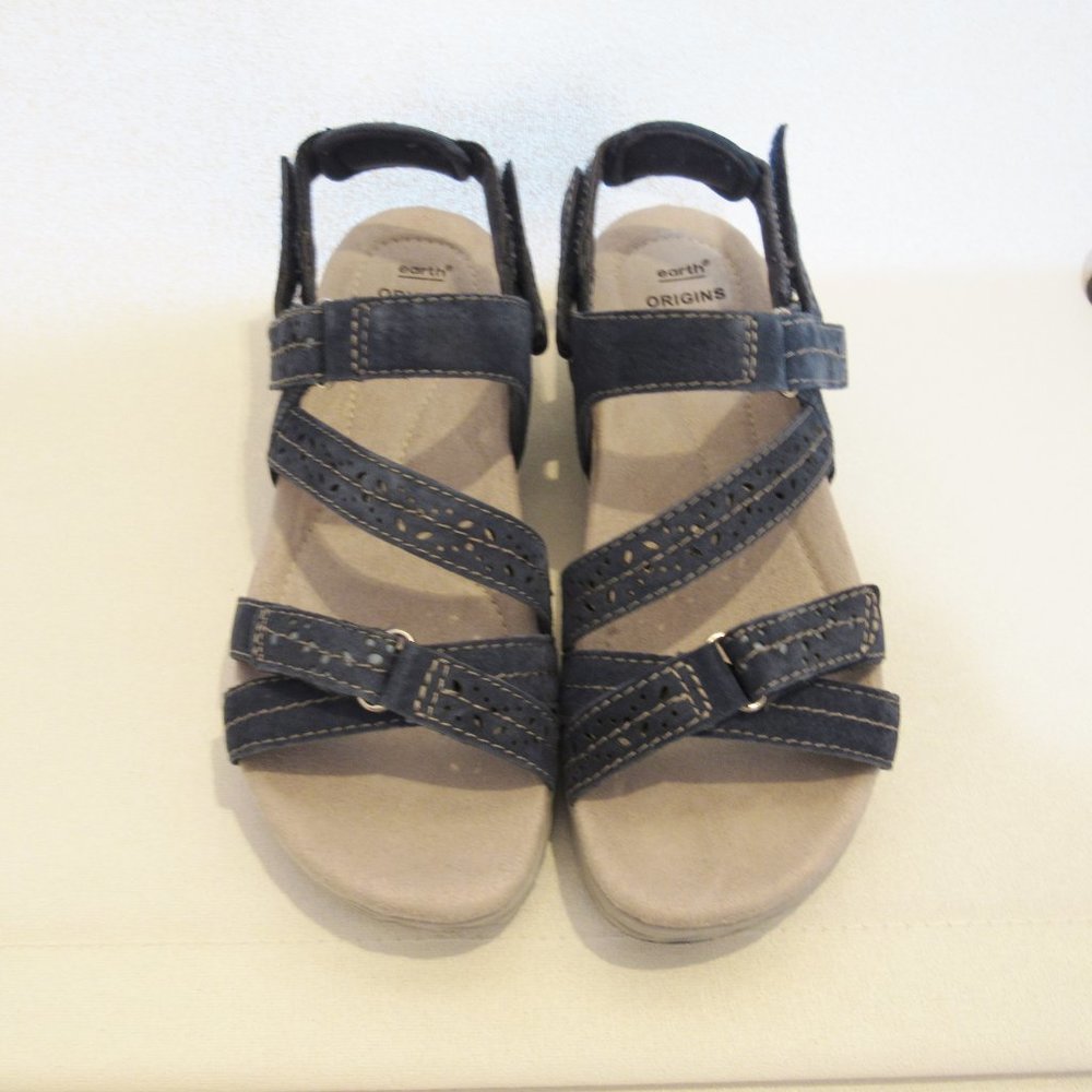 Earth Origins Suede Sport Sandals- Westfield Wendy - Picture 1 of 6